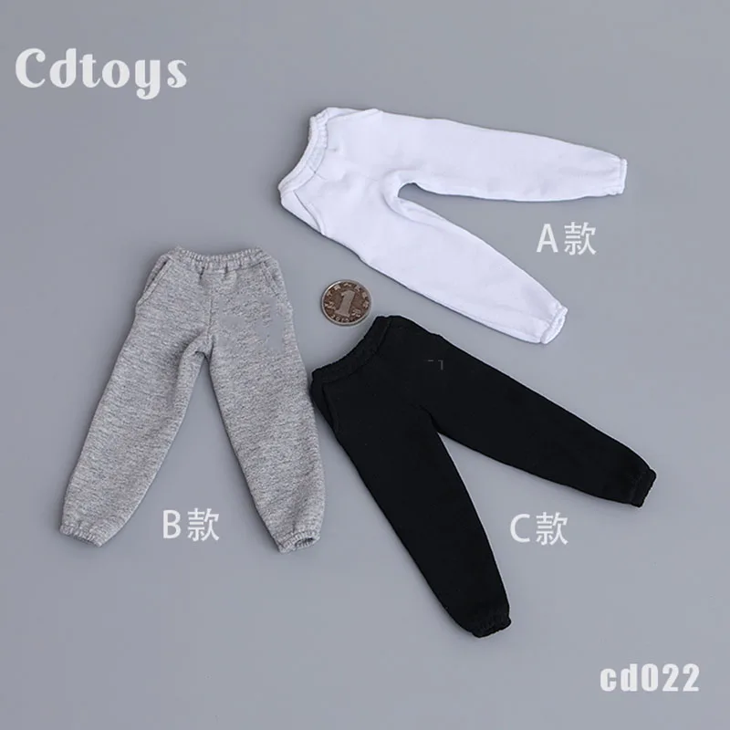 Женские спортивные штаны Jiaou doll повседневные свободные в масштабе 1/6 для
