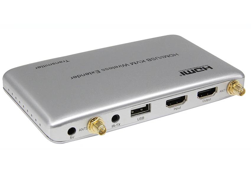1 TX 50 м KVM HDMI беспроводной удлинитель аудио видео Поддержка расширения 2,4G 5G 1 TX передатчик 2 RX приемник USB клавиатура мышь ПК к телевизору - Цвет: 1 TX