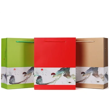 

Star Packaging Recyclable Kraft Paper Bag With Your Own Logo Custom Shopping Paper Rope Handle Paper Bag