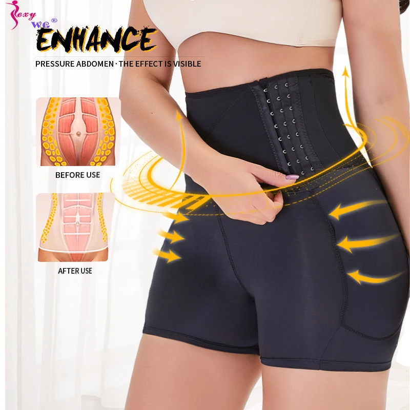 SEXYWG Body Shaper Комплект Управление трусики шорты подкладкой трусы сексуальные