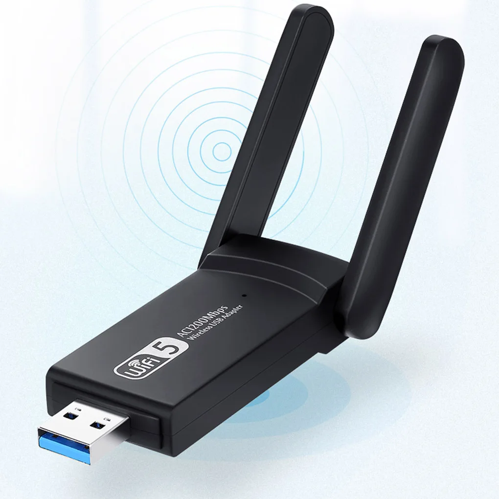 Мини 1200 Мбит/с USB 3 0 Беспроводной двухдиапазонный 2 4G & 5G WiFi Ethernet адаптер 802.11ac с
