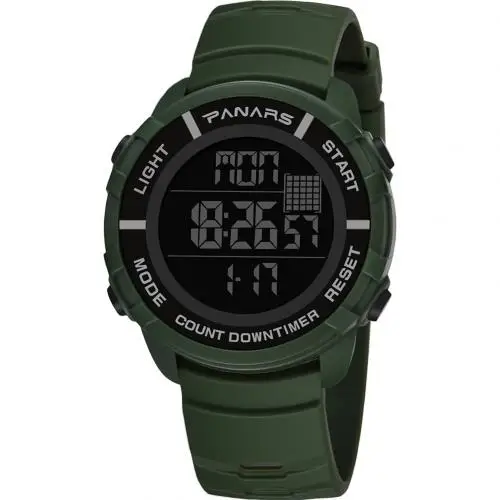 Army Green Многофункциональные водонепроницаемые цифровые мужские наручные часы reloj, товары для улицы, спортивные часы, цифровые часы, мода Mas-culino - Цвет: Army Green