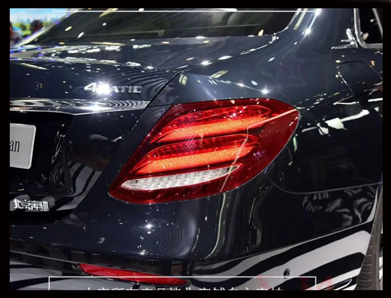 Автомобиль stying taillamp для Mercedes Benz W213 задний фонарь E200 E300 E200L E300L~ 2018y автомобильные аксессуары задний фонарь для W213