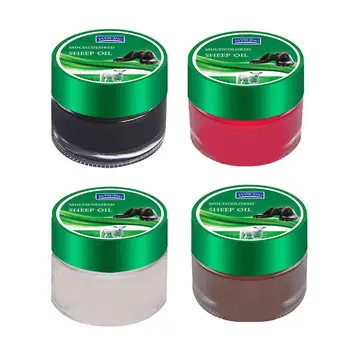 

4 Colors Multifunctional Leather Refurbishing Cleaner Repair Cream For Car Seat Sofa Color Paste Renew Cleaning Kit Decontaminat