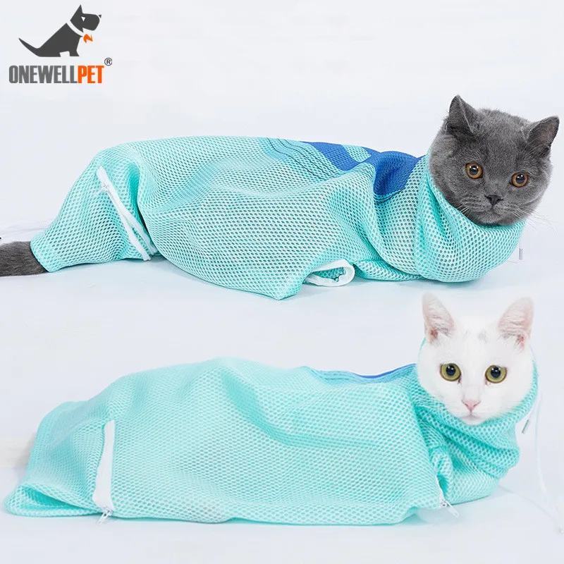 Cat Grooming Bath Bag Cat Supplies Washing Mesh Bags Pet Bathing Nail Trimming Injecting Anti Scratch Bite Restraint Pet Product Cat Grooming Bath Bag Cat Supplies Washing Mesh Bags Pet Bathing Nail Trimming Injecting Anti Scratch Bite Restraint Pet Product