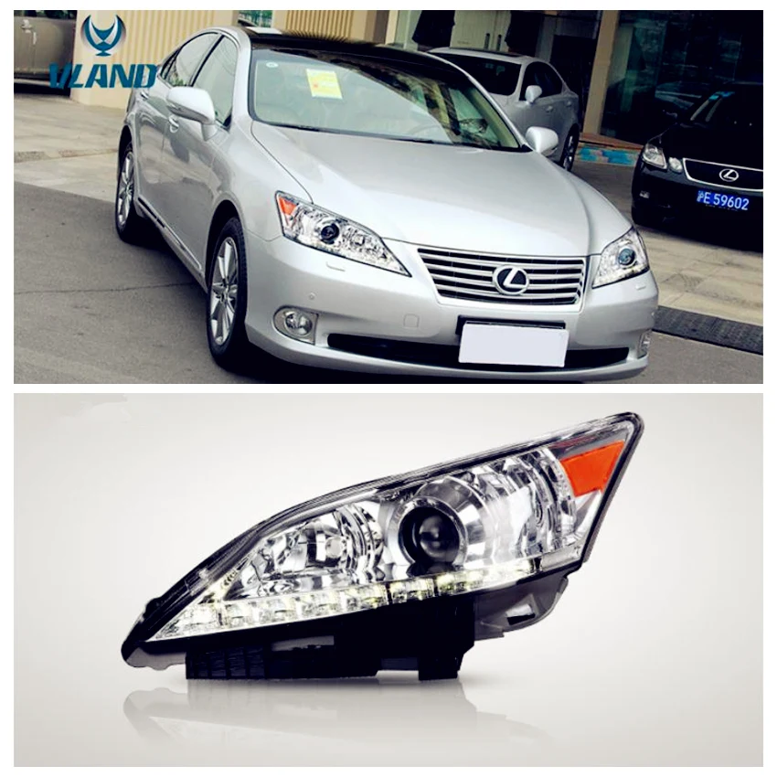 VLAND производитель автомобильных фар для серии ES 350 фара 2007 2008 2010 2012 с DRL + поворотом
