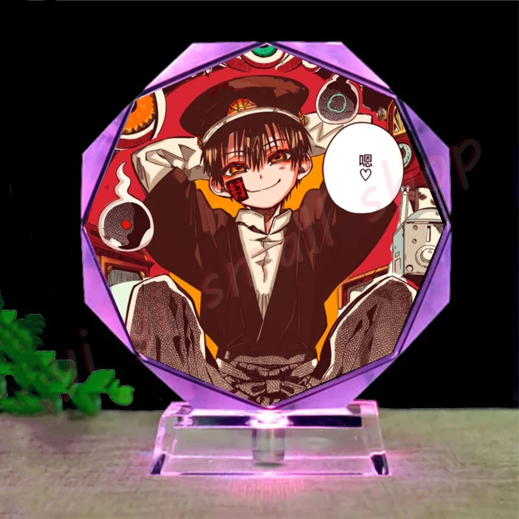 

Earth bound youth, huazijun baxun Ning Ning Yuanguang, animation peripheral hand-made, crystal luminous ornaments, color crafts