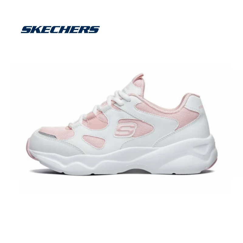Skechers zapatillas de correr con plataforma para mujer, zapatos de cuero  genuino, originales, 888364 wbk|Zapatos vulcanizados de mujer| - AliExpress