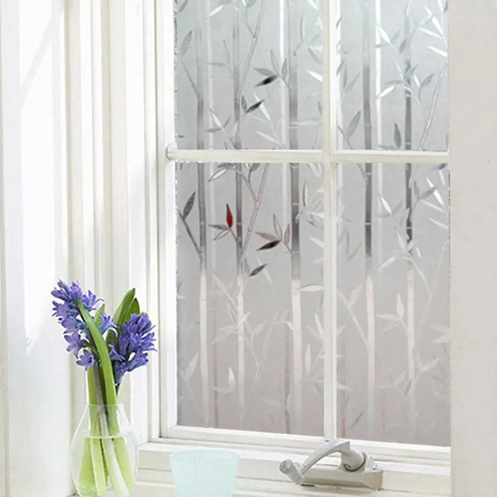 1 Pcs Frosted Privacy Frost Home Bedroom Bathroom Opaque Glass Window