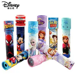 Новый disney калейдоскоп игрушки Фигурки красочный мир с Микки-Маусом платье принцессы "Человек-паук" аутизм Детский пазл игрушки для дня