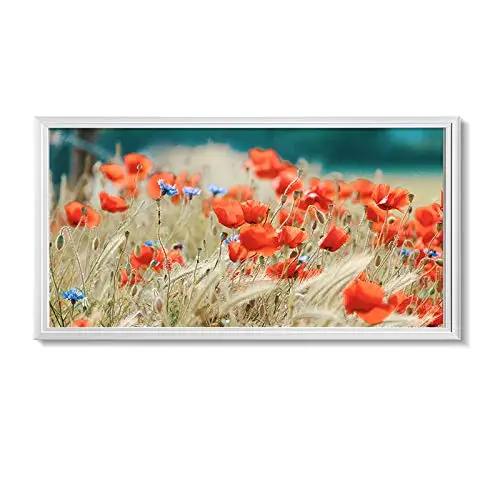 Blossoming wild Настенный Электрический обогреватель, 120 в 800 Вт конвекторный обогреватель, инфракрасный обогреватель для помещений для дома, спальни, офиса, идеально подходит для 250 - Цвет: Blossoming wild