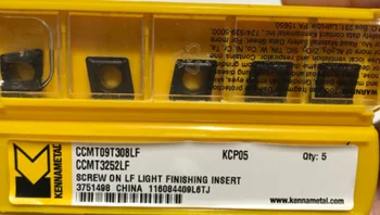 

10PCS KENNAMETAL CARBIDE INSERT CCMT09T308LF KCP05