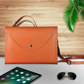 

PU Leather Laptop Bag Case for iPad Air 3 9.7 inch 2017 2018 A1822 A1823 5 6 1 2 5th 6th Notebook Tablet Cover with Shoulder Bag
