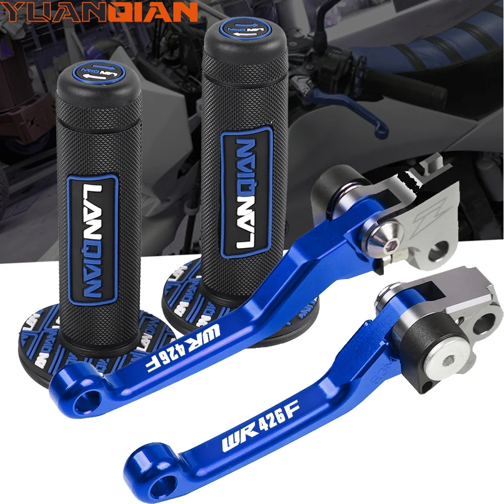 For YAMAHA WR426F Dirt Bike Motorcoss Pivot Brake Clutch Levers Hand Handlebar grip handle bar cover WR 426F 426 F 2001 2002 |