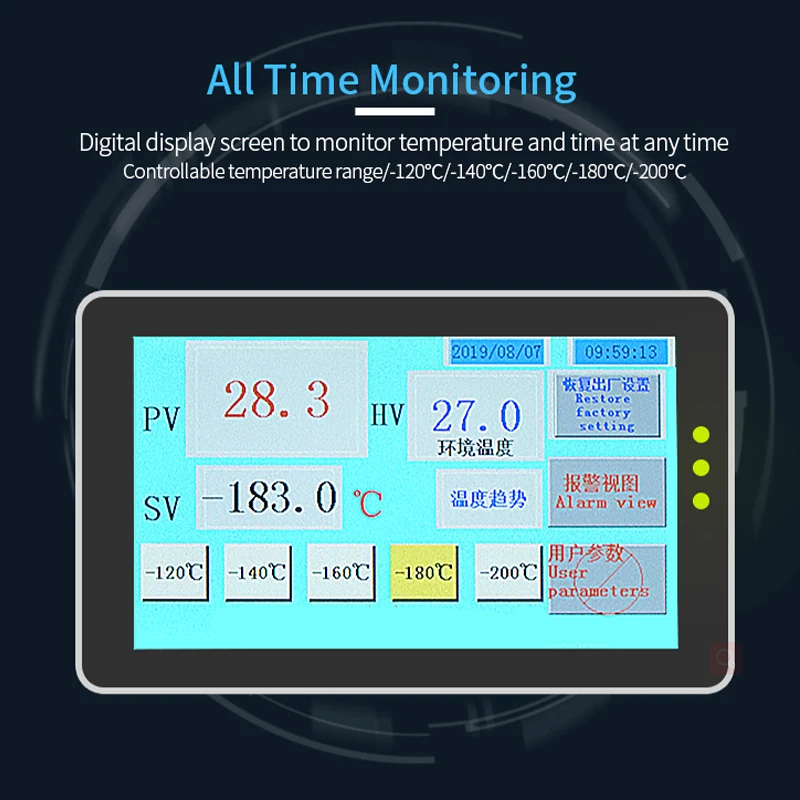  Big Power Frozen Separating Machine LCD Freezing Cooling Fast 15inch Freezer for Mobile Phone Table
