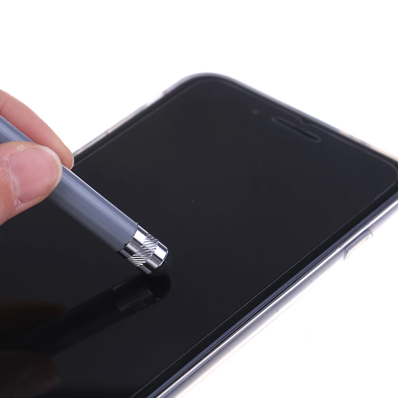 2 In 1 Multifunction Fine Point Round Thin Tip Touch Screen Pen Capacitive Stylus Pen For Smart Phone Tablet For IPad For IPhone