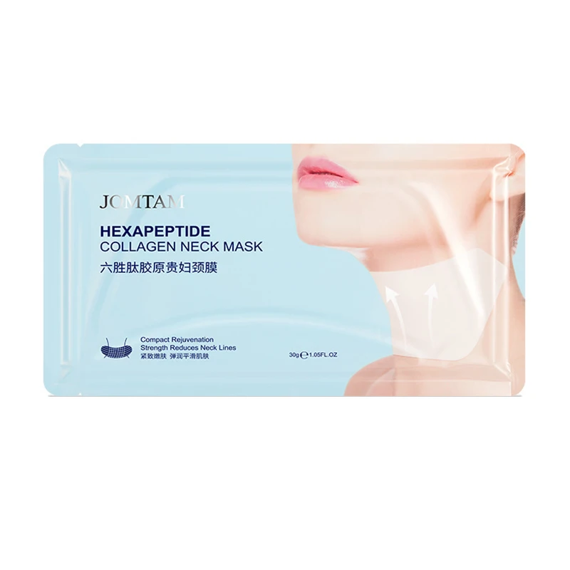 Hexapeptide Collagen Ladies Neck Mask Moisturizing Gentle Cleansing Fades Wrinkles Repair Elastic And Firm Brightening