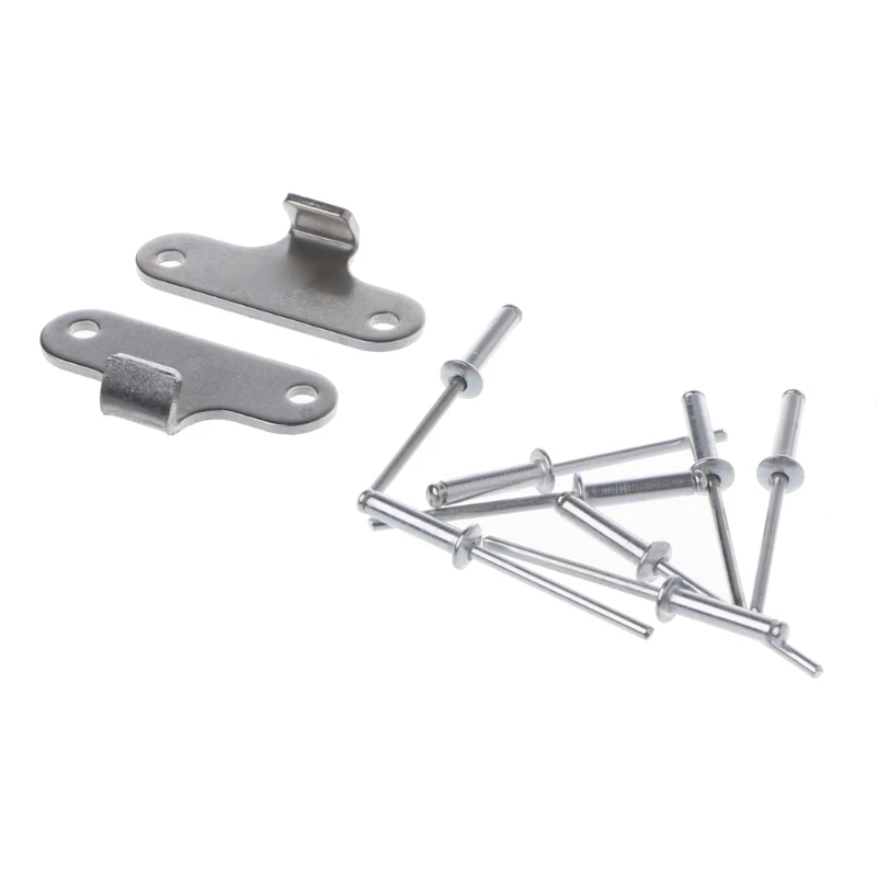 Stainless Bonnet Springs Clips Hood Panel Race Rally Pair Lock for IMPREZA EJ18 engine cover bonnet hood pins kit