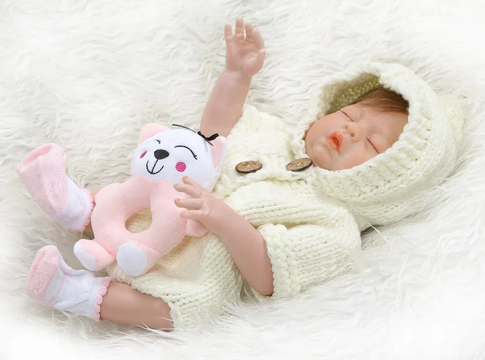 48 см Премиум Bebe Кукла Reborn Baby Сладкие Близнецы в розовом и сером на все тело Мягкая силиконовая Реалистичная мягкая кукла для малышей игрушка для ванны