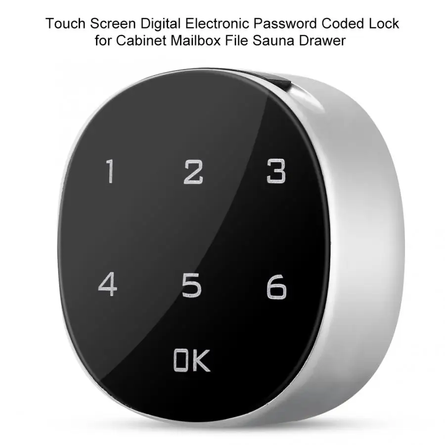 Пароль шкаф безопасный замок сенсорный экран цифровой электронный пароль кодовый замок для шкафа почтовый ящик файл сауна ящик
