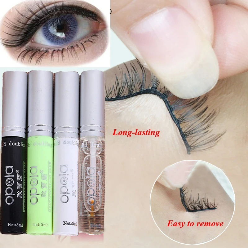 3Types Waterproof Quick Dry Eyelash Glue False Eyelash Extension Lasting Beauty Makeup Adhesive Double Eyelid Makeup TSLM2