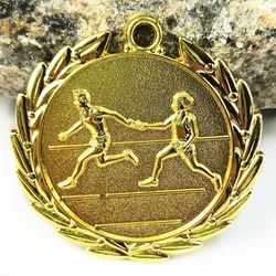 Médaille d'honneur à relais pour garçons, médaille commémorative, en Bronze doré, activité scolaire et d'usine, 2020 