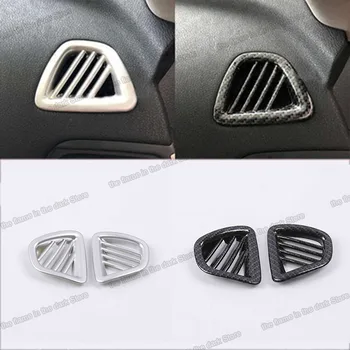 

Lsrtw2017 for Changan Cs95 Dashboard Vent Trims Interior Accessories Chrome 2017 2018 Carbon Fiber