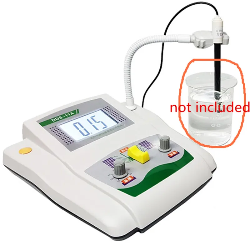 전도도 모니터 전도도 측정기, 테스트 전기 전도도 속도 계기 도구, LCD 디스플레이 온도 보정conductivity