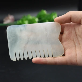 

Jade Gua Shaaping Tool, Jade Gua Sha Facial Tool, Jade Mask, Jade Gua Sha Comb