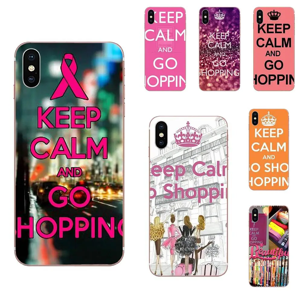 Мягкие сумочки для аксессуаров samsung Galaxy Note 5 8 9 S3 S4 S5 S6 S7 S8 S9 S10 5G mini Edge Plus Lite Keep Calm And Go
