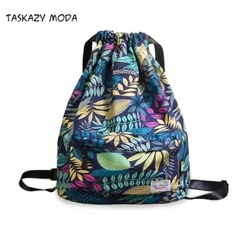 

Drawstring Backpack Lightweight Waterproof Sports Fitness Travel Outdoor Sports Backpacks 3D Printing Travel Softback Mochila