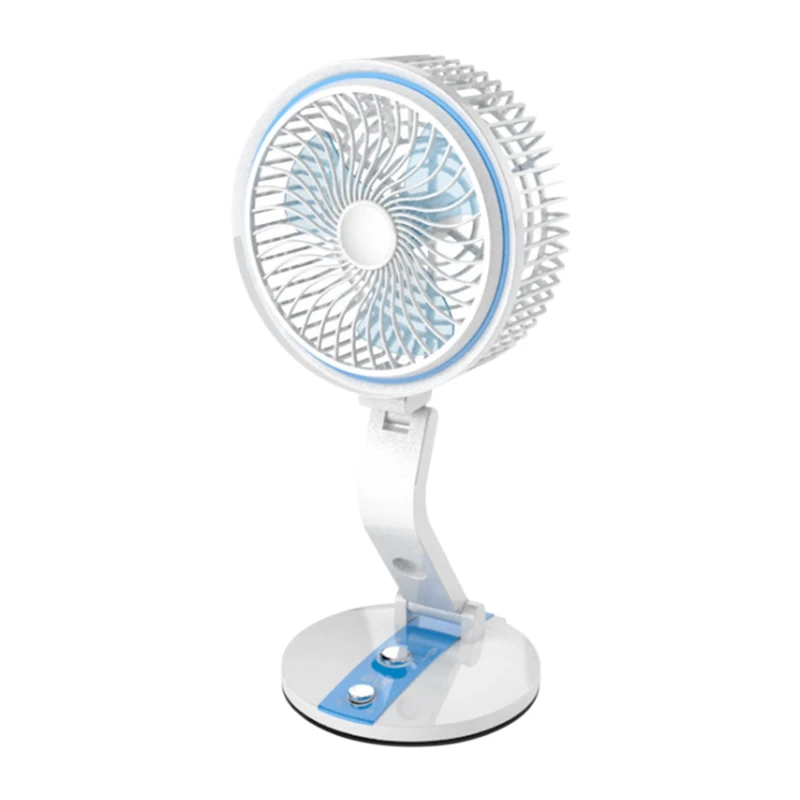 

Solar Fan Desktop Folding USB Rechargeable Dual-Use Fan