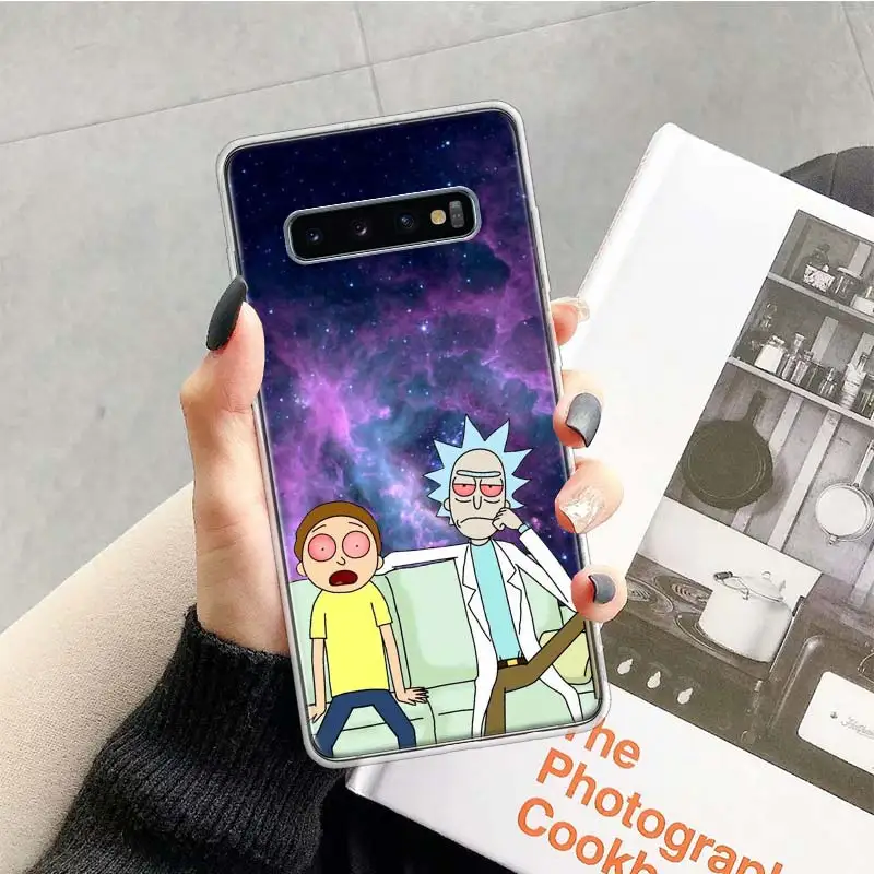 TR156-6 Рик и Морти милый чехол для samsung Galaxy A10 A20E A30 A40 A70 M30S A50S A6 A7 A8 A9 плюс мягкий чехол для мобильного телефона чехол Coque - Цвет: TR156-6