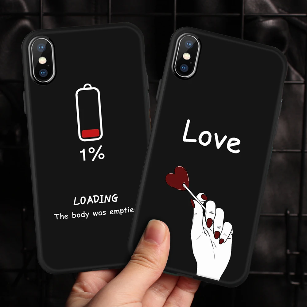 Soft TPU Silicone Case For iPhone 11 Pro Max Luxury Matte Phone Cases For iPhone X XR XS Max 7 8 6 6S Plus 5 5S SE Cover Fundas