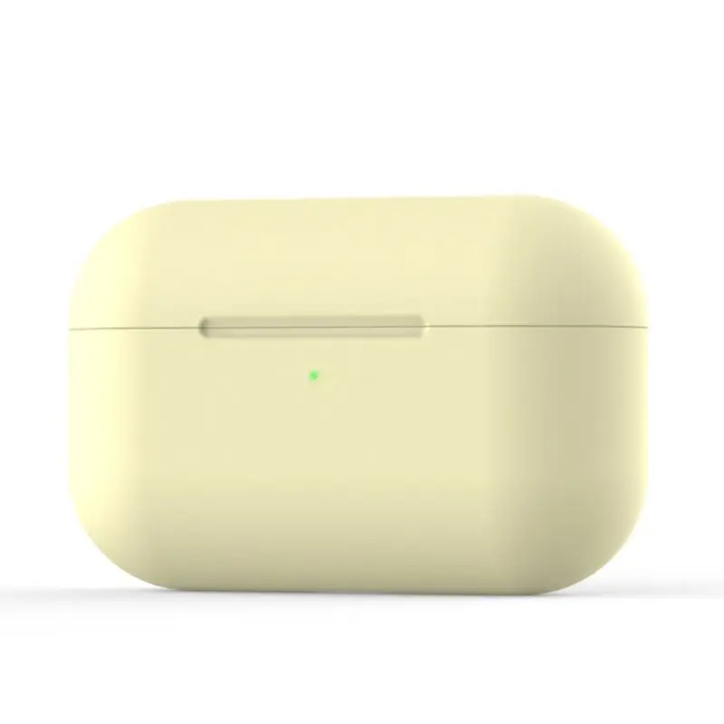 Without buttonhole 6 Силиконовый чехол для Airpods Pro Чехол TWS Bluetooth для apple airpods pro Чехол Обложка наушники чехол для IPad Air накладки для Surface pro 3 - Цвет: Without buttonhole 6
