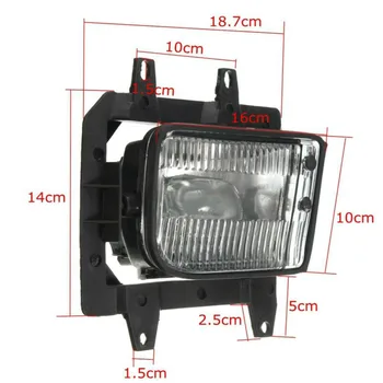 

Transparent Fog Light Bumper Driving For BMW E30 318i 318is 325i 1985-1993 Bulb