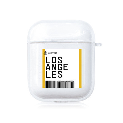 Cover For AirPods 1 2 Soft TPU Box Air Ticket Label Transparen For air pods Bluetooth Wireless Earphone Cases