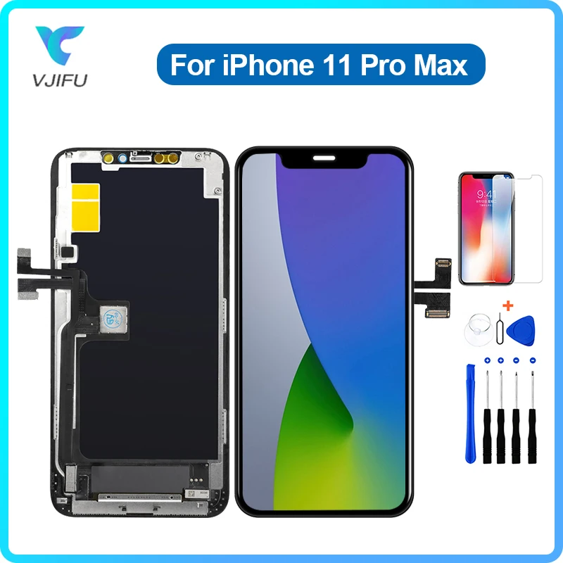 LCD Display For iPhone 11 Pro Max OLED Display 3D Touch Screen