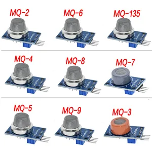 Модуль датчика дыма, метана, сжиженного газа, для Arduino, MQ-2, MQ-3, MQ-4, MQ-5, MQ-6, MQ-7, MQ-8, MQ-9