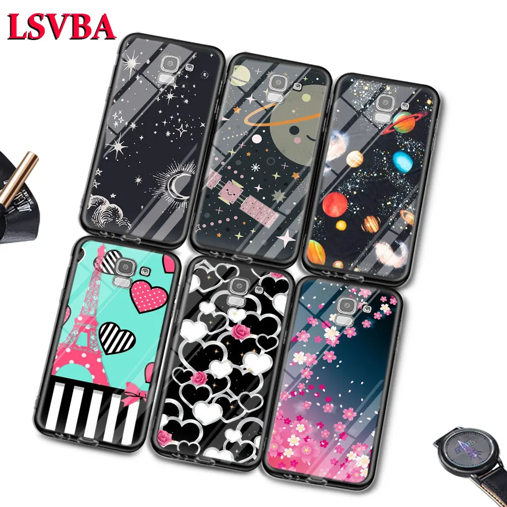 

Abstract Line fashion For Samsung Galaxy J2 J3 J4 J5 J6 J7 Plus Core 2018 2017 2016 Super Bright Glossy Phone Case Cover