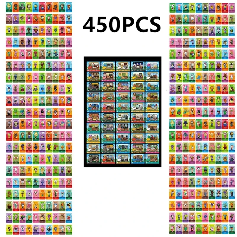 Juego completo de cartas NFC para Animal Crossing, 450 Uds., Ntag215, Series 1 2 3 4