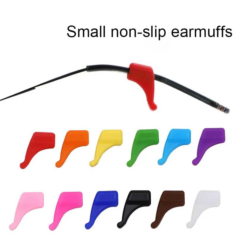 1 Pair Top Quality Silicone Anti-slip Holder For Glasses Accessories Fastener Ear Hook Sports Eyeglass Temple Tip stoppers