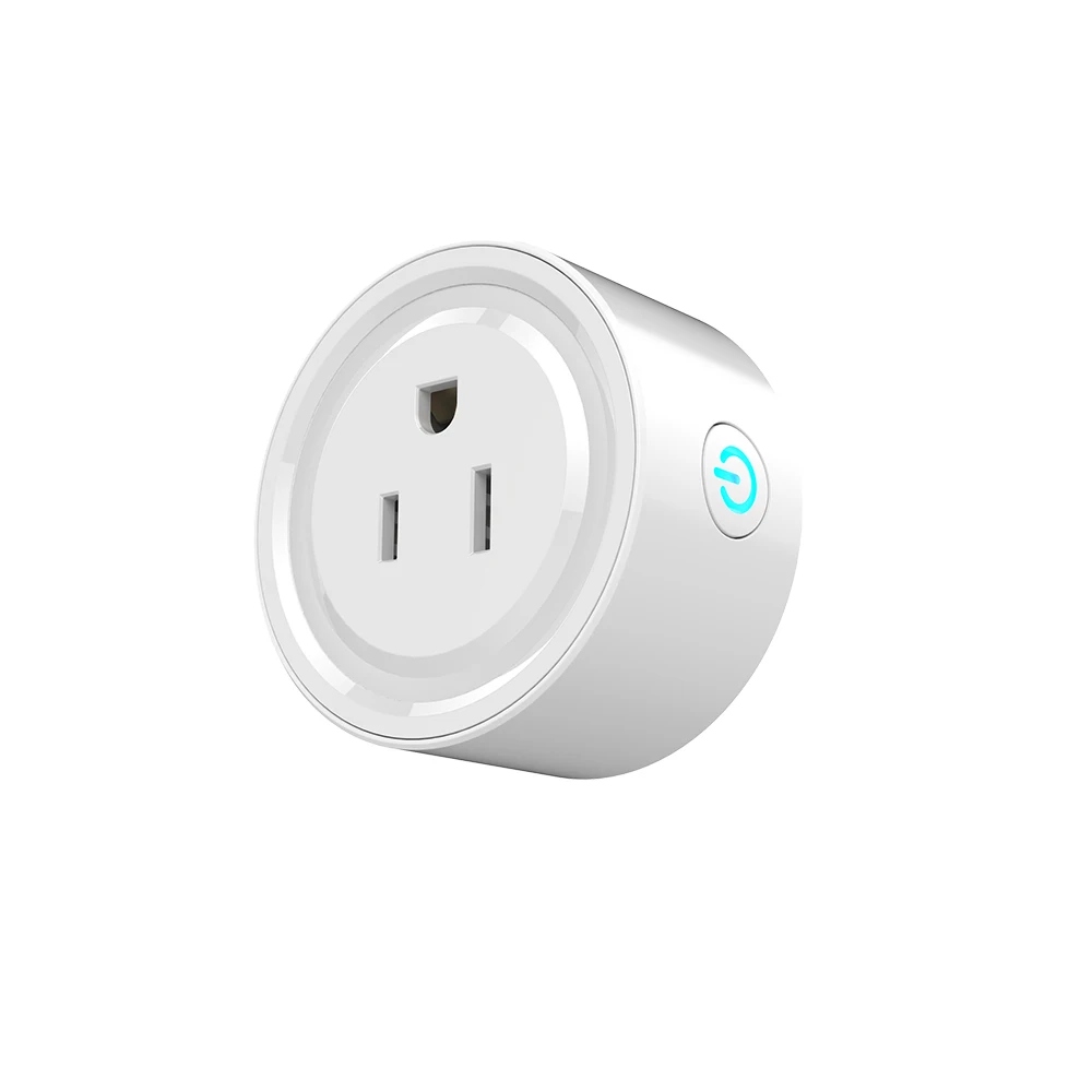 Умная розетка с Wi-Fi для США, переключатель штепсельной вилки для Google Home, работает с Alexa и Google для голосового управления - Комплект: Smart socket