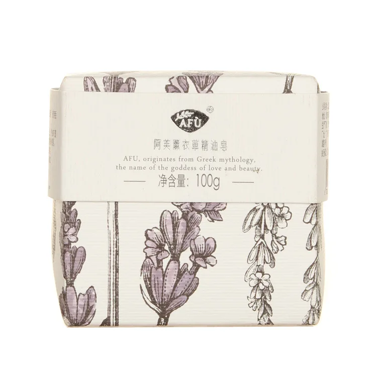 

Cabinet Genuine Product Afu Aurora Lavender Oil Soap 100G Soap Natural Reduce Blackheads Face Soap Women's