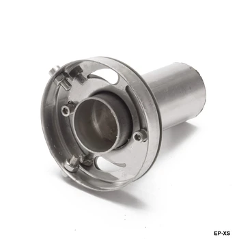 

Universal 3.5" /4'' / 4.5'' Round Tip Removable Adjustable Silencer Exhaust Catback System Stainless Steel EP-XS-AF