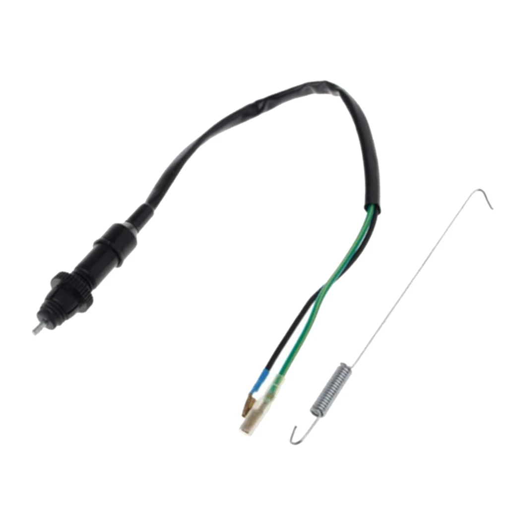 1 Set Motorbike Rear Brake Light Switch Wire Spring Kit for Dirt Bike ATV