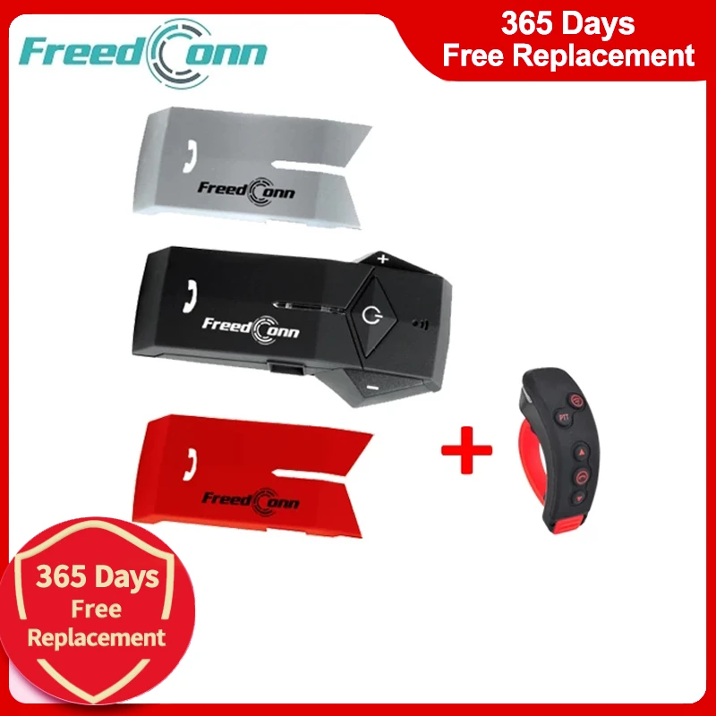 FreedConn COLORC + L3 Remote Control Motorcycle Bluetooth Helmet
