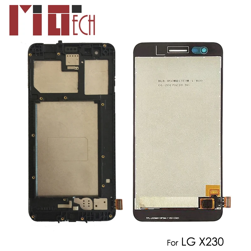 

LCD Display For LG X230 X230I X230K K7 2017 Touch Screen Digitizer Full Assembly Replacement Complete Black No/with Frame