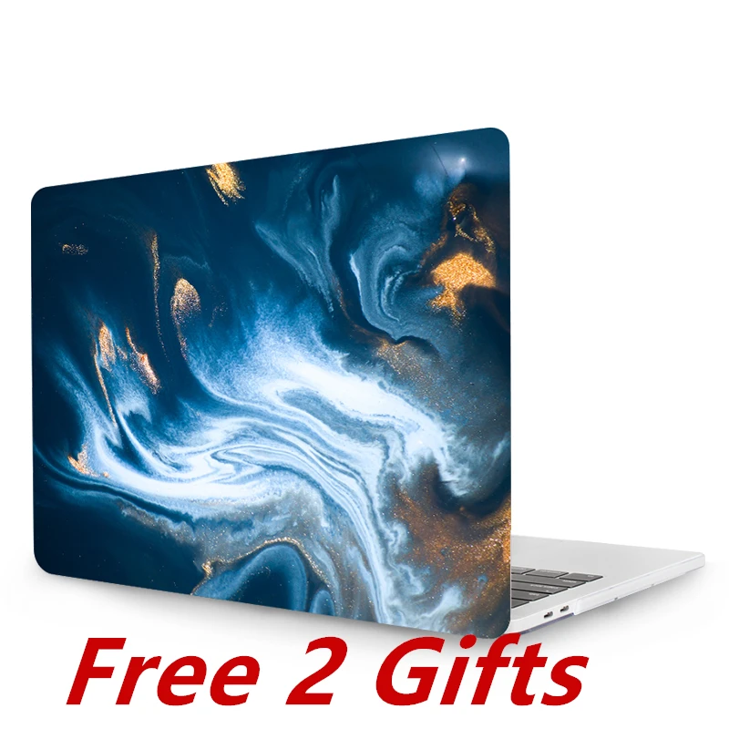 

Case for Macbook Pro 13 Marble Glitter Wood Matte Clear Cover for Macbook Pro 13 inch A2179 2019 A1708 A1502 A1989 Touch Bar