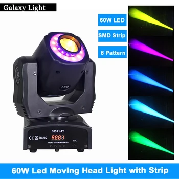 

60W Led Moving Head White DMX512 Professional Light LED Stage Light Spot for DJ /Bar /Party /Show /Stage